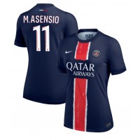 Paris Saint-Germain Marco Asensio #11 Fußballbekleidung Heimtrikot Damen 2024-25 Kurzarm